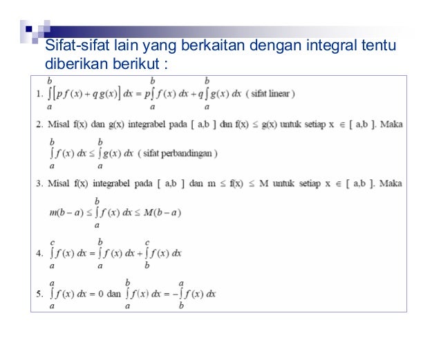 Materi Integral