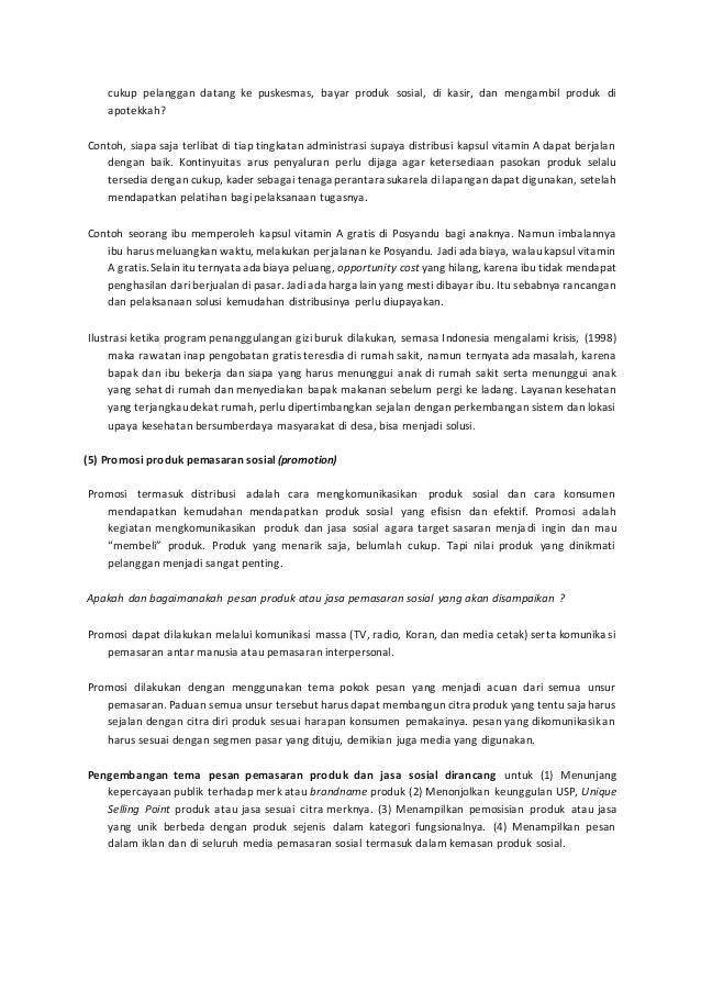 Materi inti 4 modul pemasaran sosial