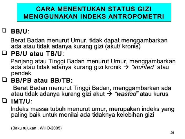 Tabel Status Gizi Z Score  Blog Kata2