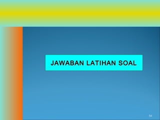 JAWABAN LATIHAN SOAL

54

 