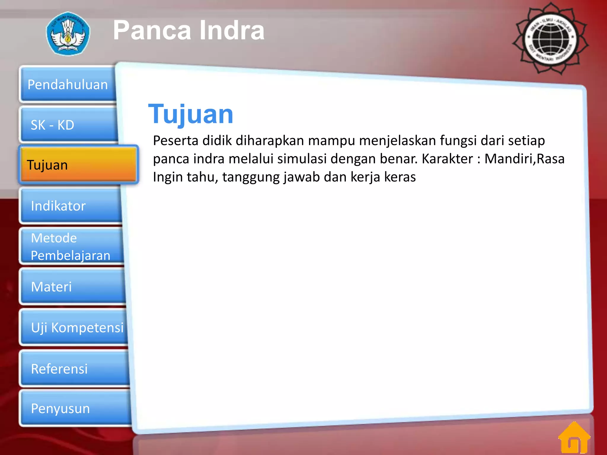 Materi ipa kelas 4 semester 1 panca indra | PPTX Materi ipas kelas 4 semester 1 tentang panca indera