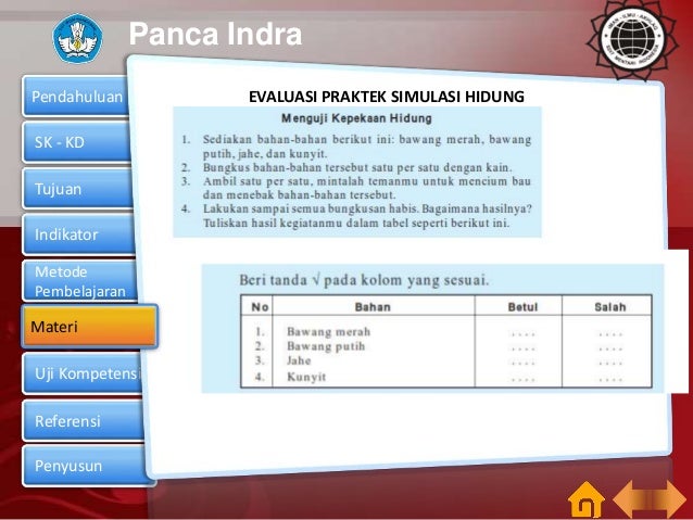 Materi ipa kelas 4 semester 1 panca indra