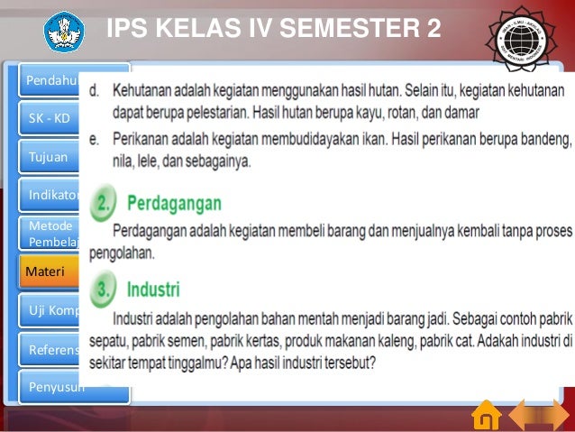 Materi ips kelas 4 semester 2 potensi daerah dan kegiatan 