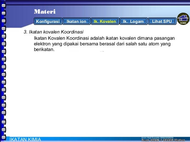Mater ikatan kimia ppt