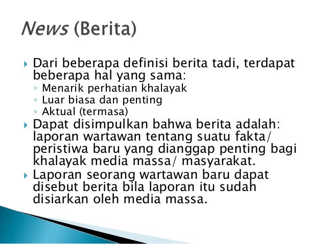 Materi kelas jurnalistik pengajar rana akbari fitriawan