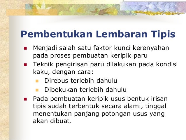 Materi Keripik Paru Dan Usus