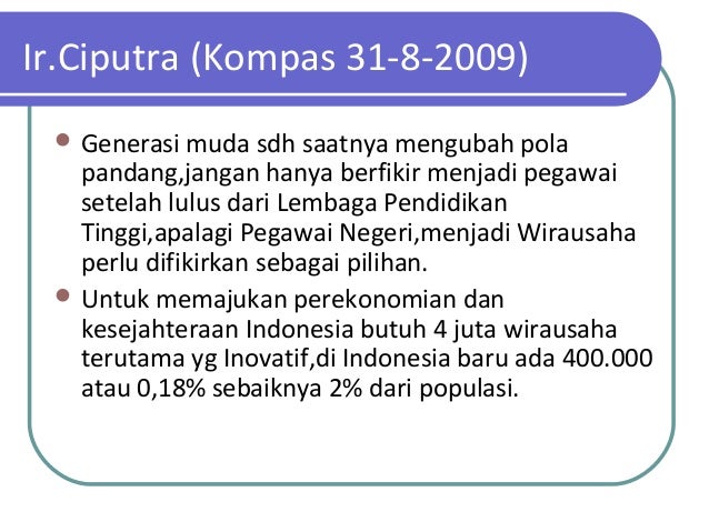 Materi Kewirausahaan