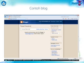 Contoh blog 
 