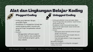 MATERI KODING-DIDIN ROSYADI.pdf pelatiah pgri | PDF