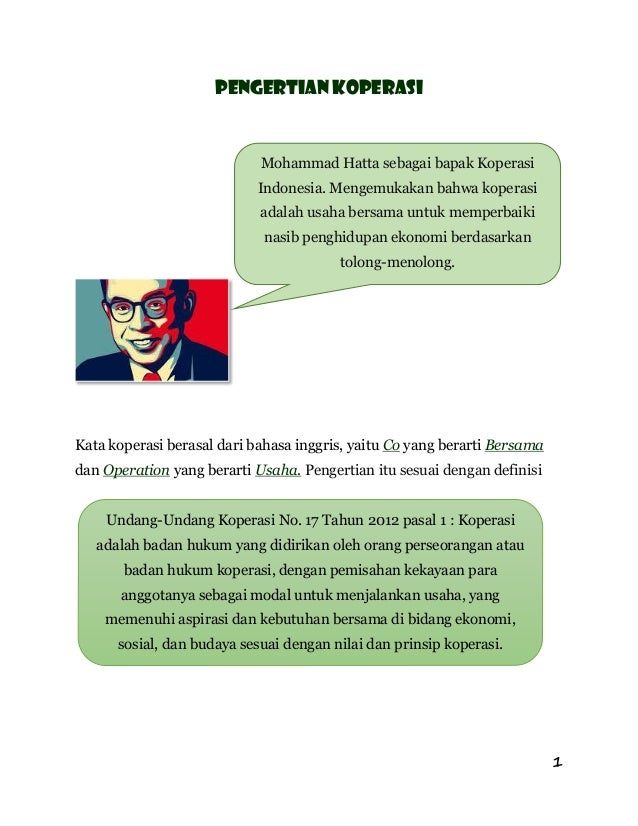 Materi koperasi