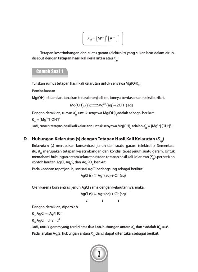 Contoh Soal Dan Pembahasan Tentang Kelarutan Dan Hasil Contoh Soal Dan Pembahasan Tentang Kelarutan Dan Hasil