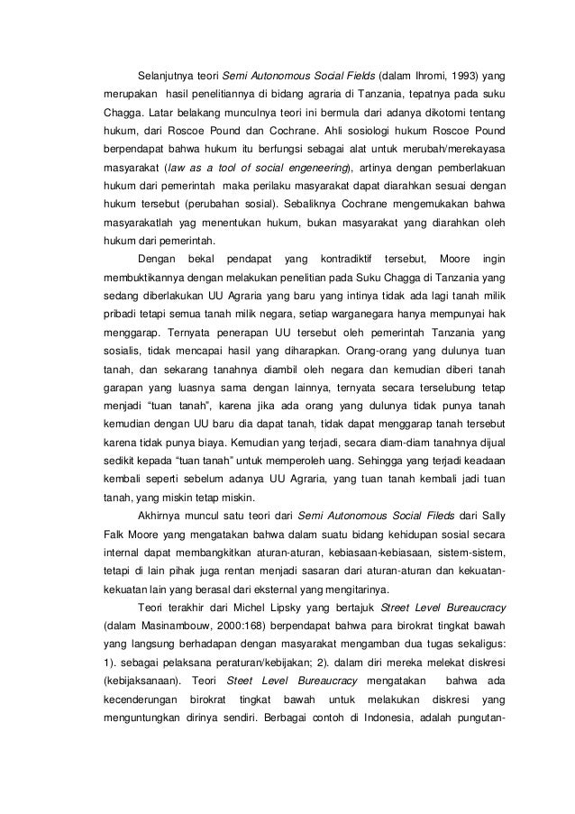 Materi kuliah Antropologi Hukum