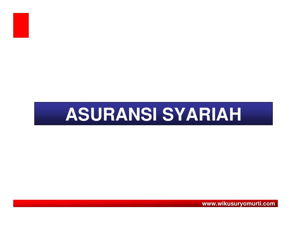 Materi Kuliah Asuransi Syariah