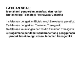 Materi Kuliah Bioteknologi dan Rekayasa Genetika.ppt
