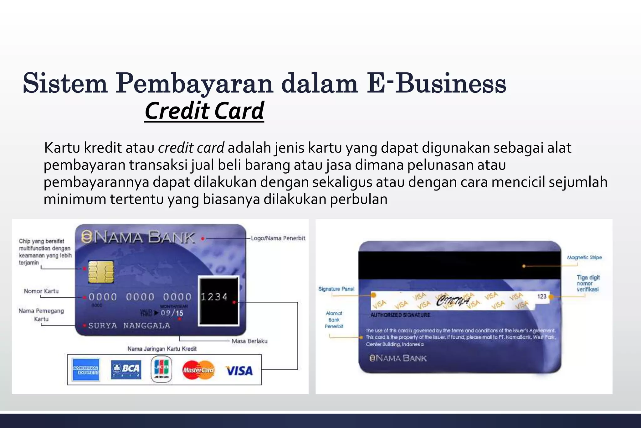 Materi kuliah ebusiness (e-payment) IT-UHO (pert4-5) | PPTX