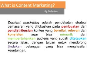 and the famous one
By Bill Gates…
“Content” is KING.
 