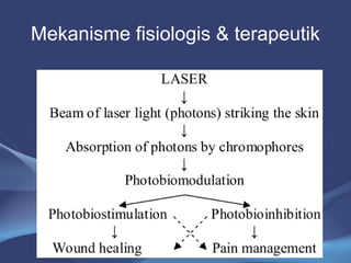Mekanisme fisiologis & terapeutik 
11 
 