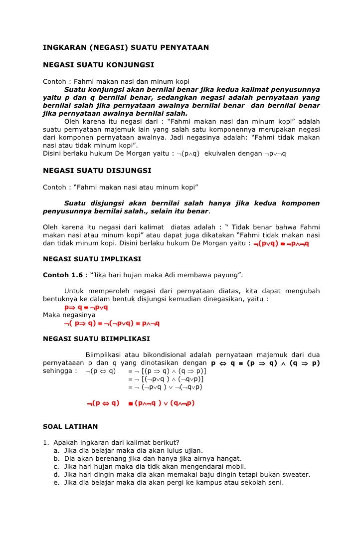Materi Logika Informatika