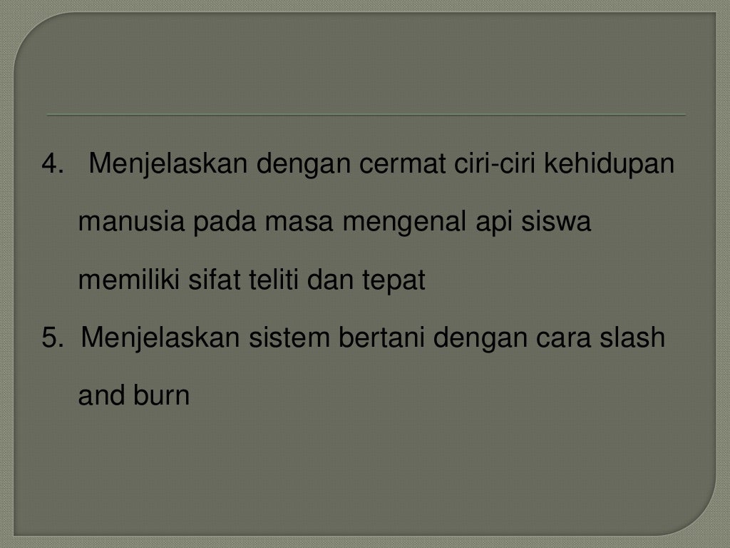 MATERI SEJARAH KELAS X " MENGENAL API