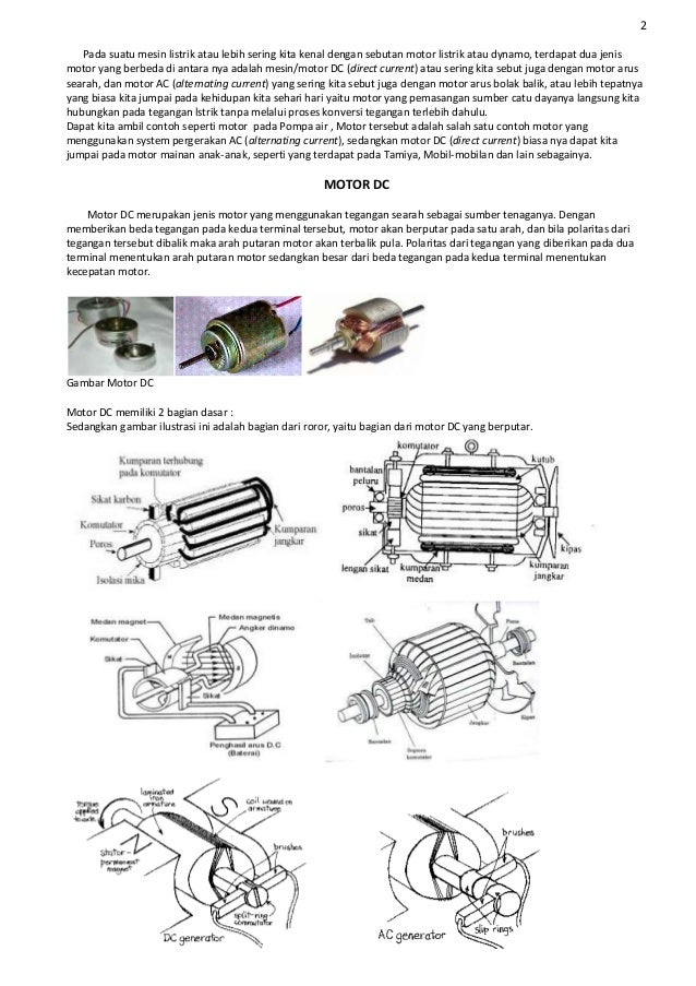 Materi motor  listrik  dc  1