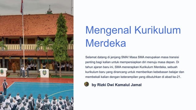 Materi MPLS 2024_2025 Mengenal Kurikulum Merdeka | PPTX