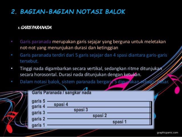 NOTASI BALOK DAN NOTASI ANGKA