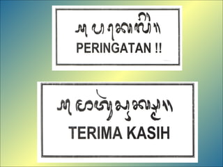 Materi nulis 1