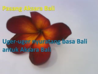Materi nulis 1