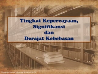 Pengantar Statistik Inferensial_M. Jainuri, M.Pd
 