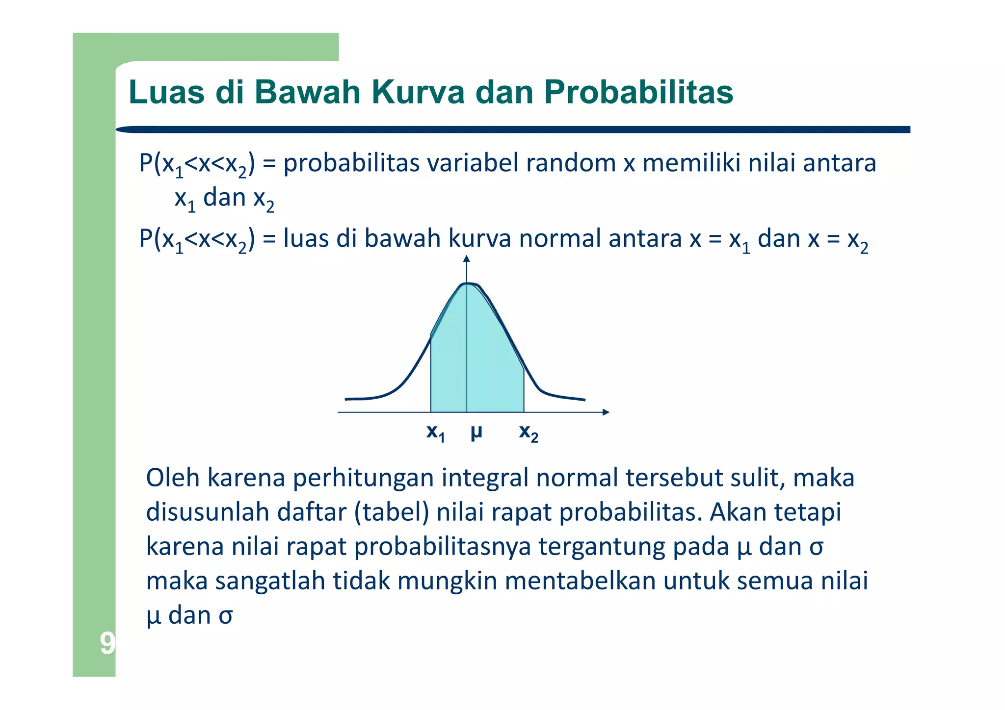Materi P3_Distribusi Normal | PDF