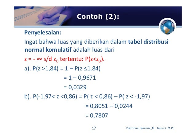 Materi P3 Distribusi Normal