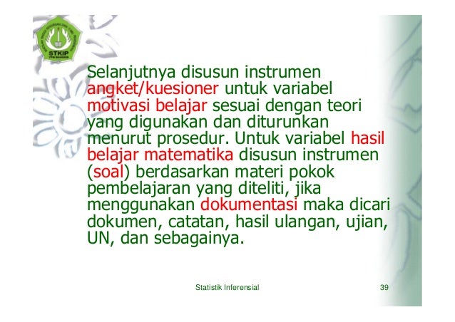 Minggu 6_Instrumen Pengumpul Data