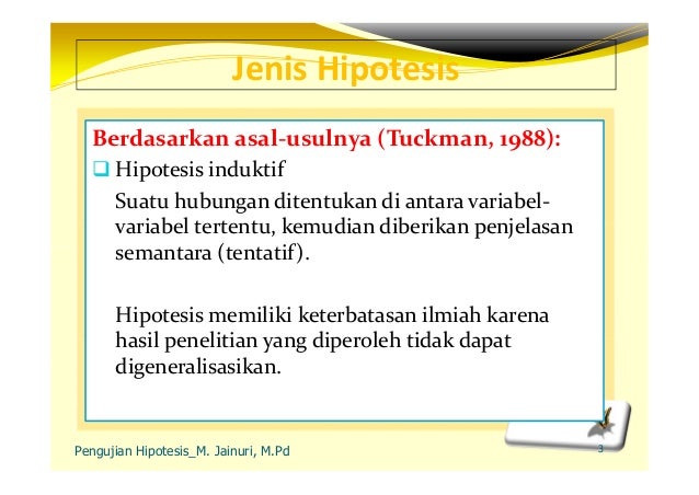 Pengujian Hipotesis