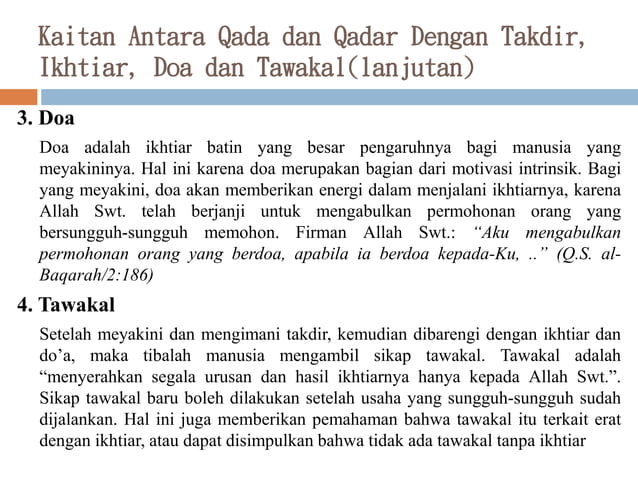 MATERI PAI IMAN KEPADA QADA DAN QADAR.pptx