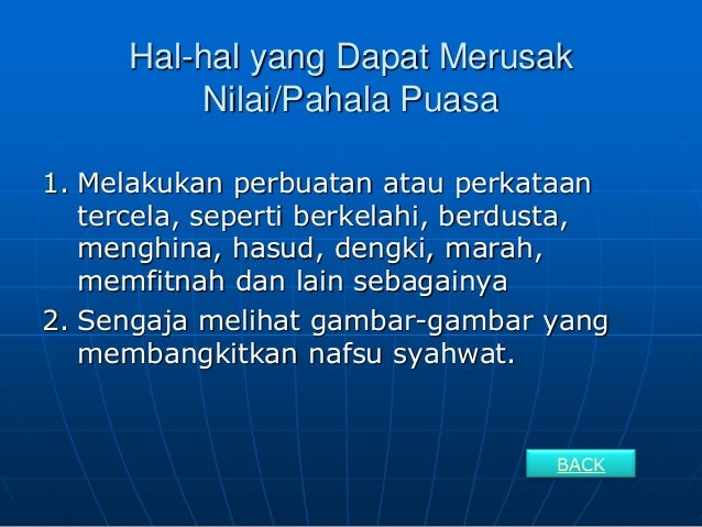 Materi pai sd puasa