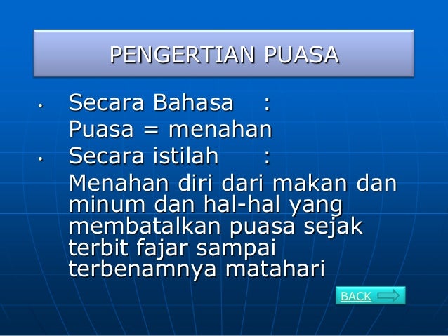 Materi pai sd puasa