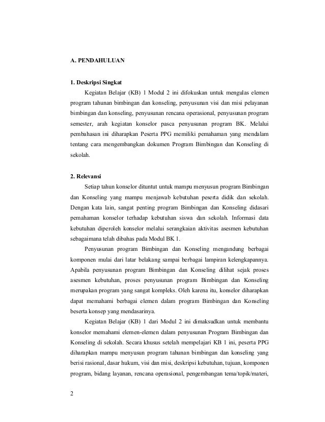 Alokasi Waktu Dalam Prota Bk Guru Paud