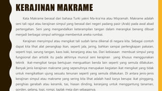 Materi Pelatihan Kerajinan Makrame | PPT