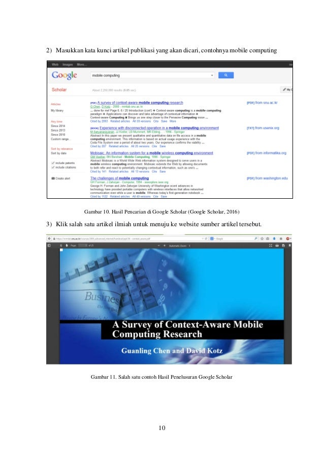 Materi pelatihan penelusuran sumber pustaka secara online 