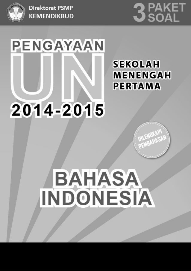 Materi Pengayaan UN Bahasa Indonesia SMP/MTs 2015