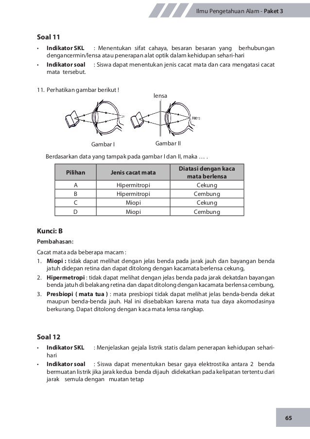 Materi Pengayaan Un Ilmu Pengetahuan Alam Smp M Ts 2014