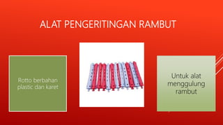 Materi pengeritingan rambut | PPTX
