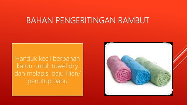 Materi pengeritingan rambut | PPTX