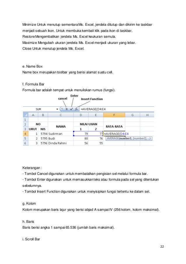 Materi penggunaan microsoft power point dan microsoft excel
