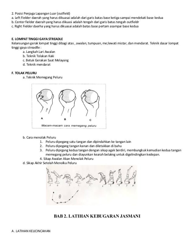 Materi Penjasorkes Kelas X Smstr 1 Dan 2