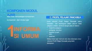 MATERI PENYUSUNAN Modul ajar rencana pe | PPTX