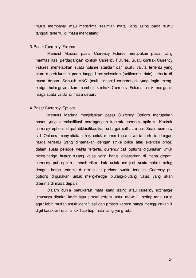 Pertukaran kontrak opsi yang dipertukarkan
