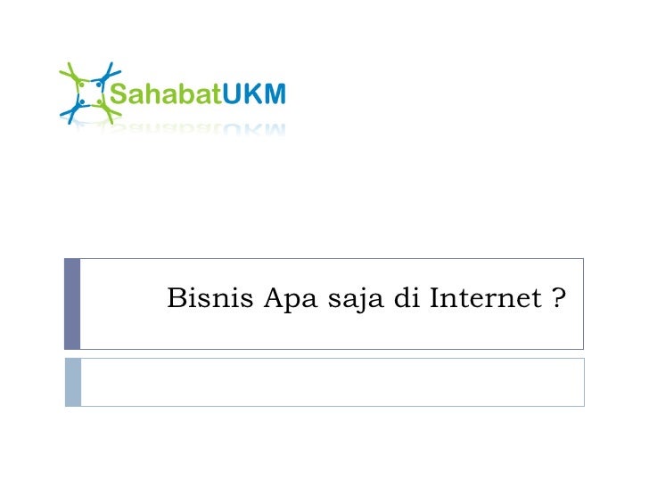 Materi pertama apakah internet itu