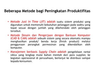 Manajemen Operasi dan Produktivitas dalam Organisasi | PDF