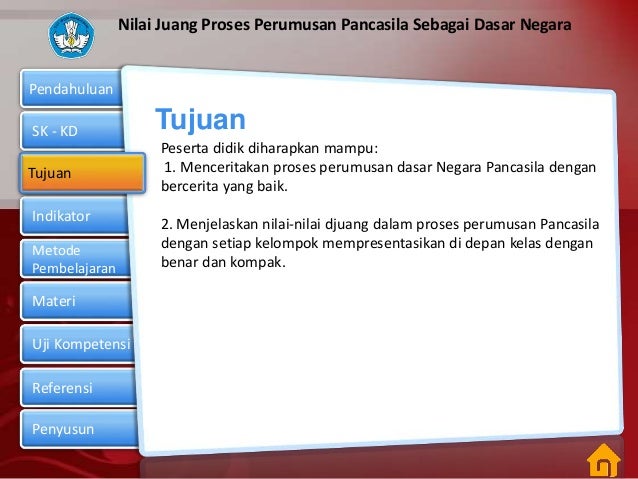 Materi Pkn Kelas Vi Semester 1 Ktsp 2006 Nilai Juang Proses Perumusan